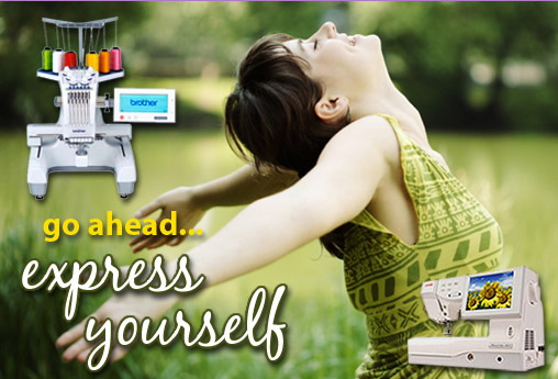 Express yourself at Sewing Express